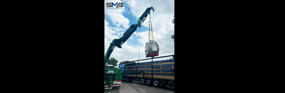 Siemens Skyra 3T MRI scanner loaded and shipped off