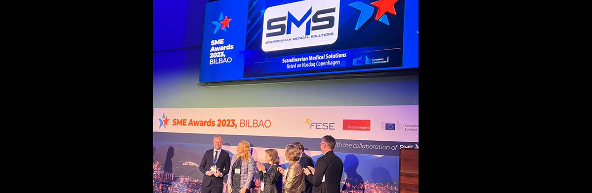 Scandinavian Medical Solutions wins Rising Star at European Small - and Mid-Cap Awards