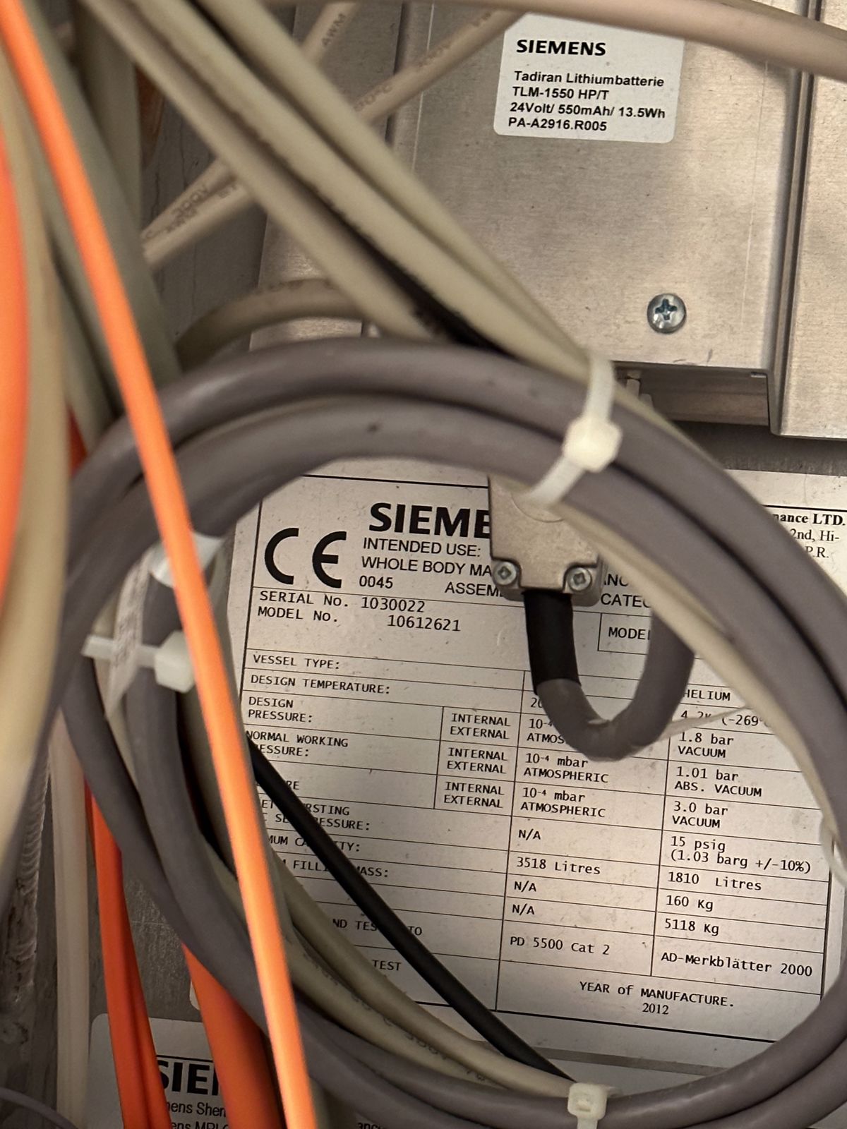 Siemens Spectra 3T - 2012