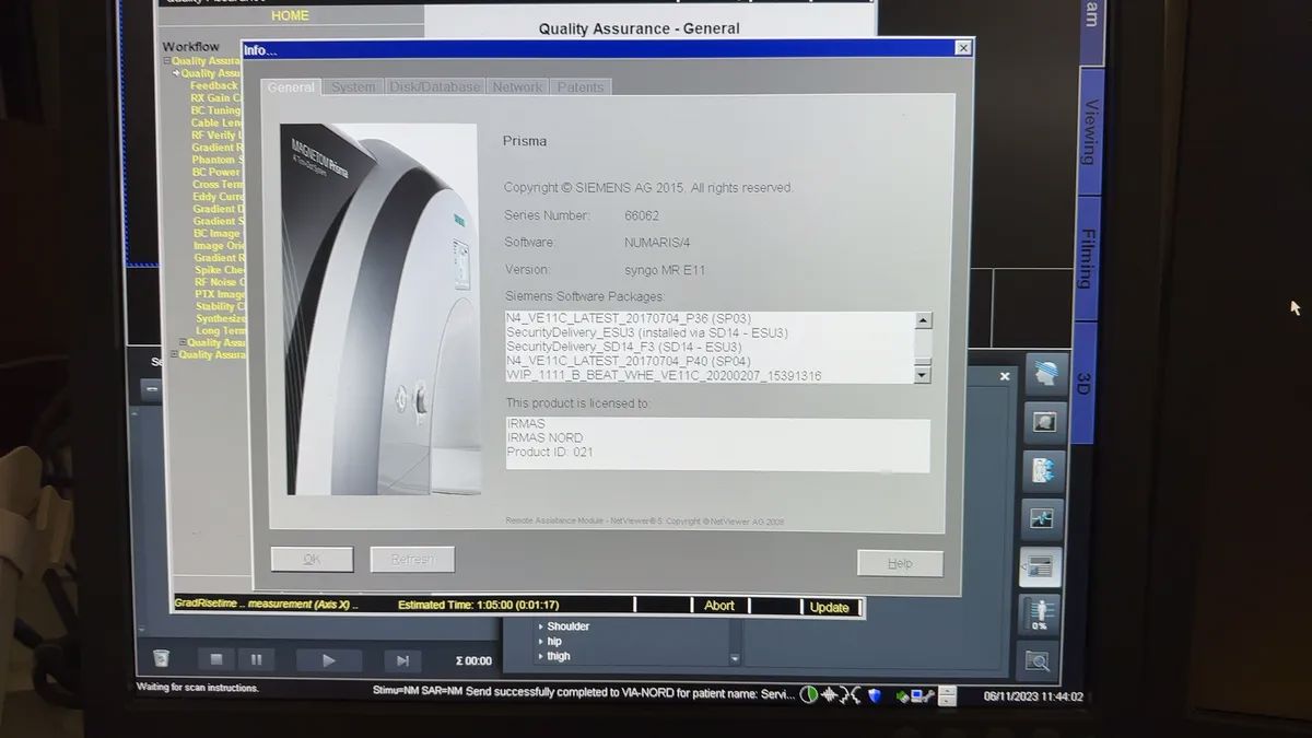 Siemens Prisma 3T - 2015