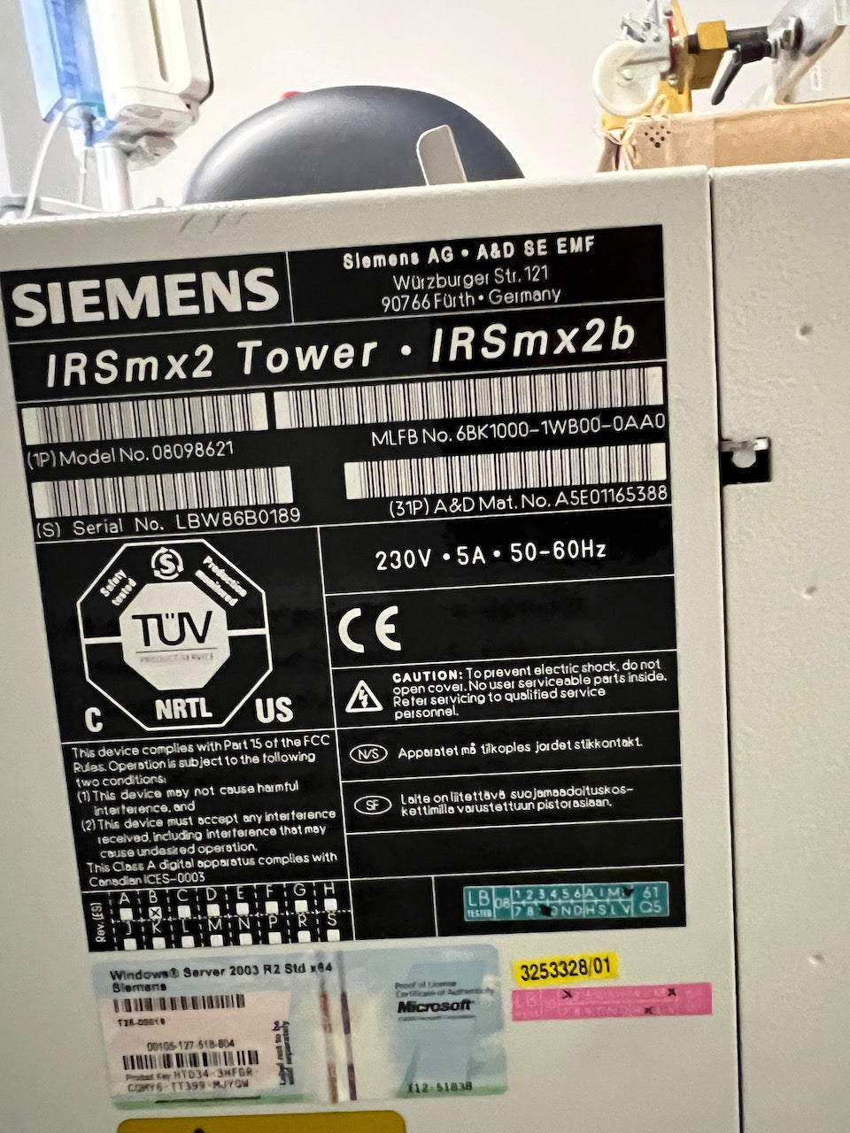 Siemens Definition AS 128 - 2008