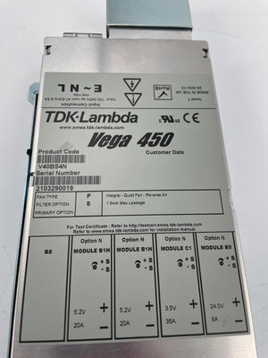 V40BS4N GE Vega 450 Power Supply